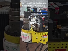 中国製パイプ曲げ機 CNC38 サーボ曲げ 高品質 プッシュ曲げと穴あけ加工